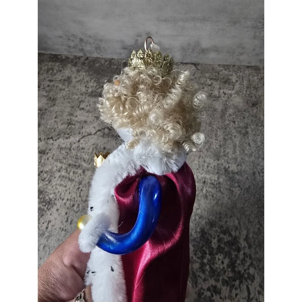 Soffieria De Carlini Christmas Ornament Mouse King Vintage  NWT Original Package